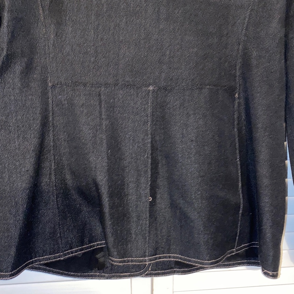 George Single Breasted Design with Two Button Front Closure Black Jacket Size M - Picture 7 of 8